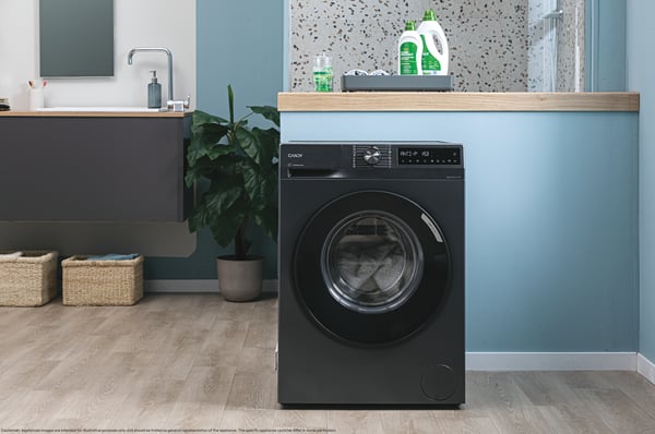 Candy BR 48B6G-S Pesukone Edestä täytettävä 8 kg 1400 RPM Antrasiitti