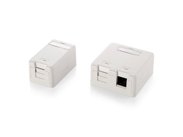 Equip 125121 stikdåse Hvid