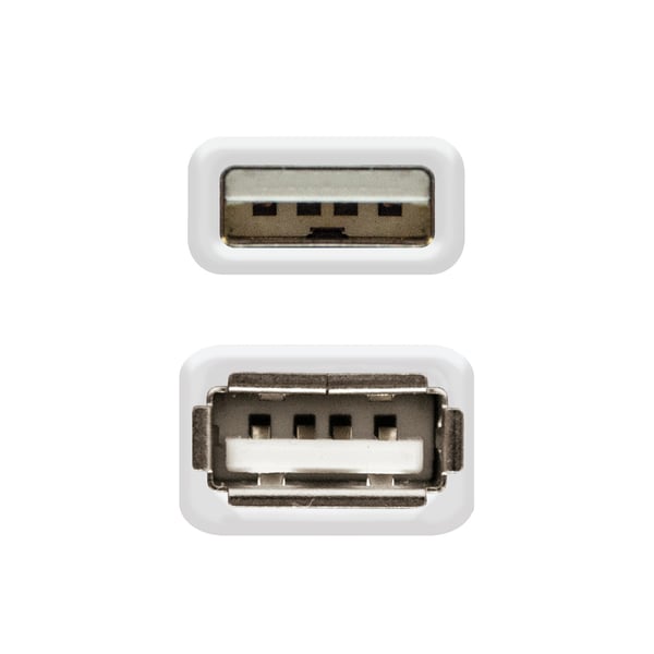 Nanocable 10.01.0204 USB-kabel USB 2.0 3 m USB A Beige