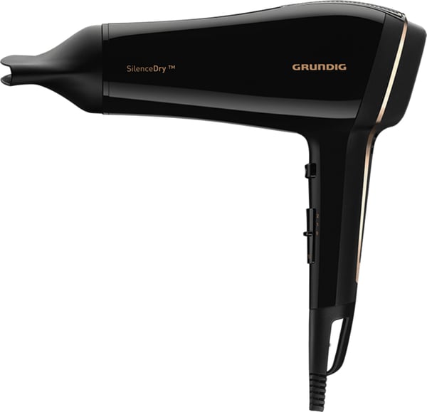 Grundig HD 9680 hiustenkuivain 1650 W Musta, Kupari