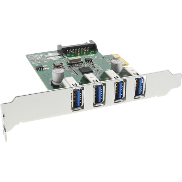 InLine 76661C interface-kort/adapter Intern USB 3.2 Gen 1 (3.1 Gen 1) InLine 76661C interface-kort/adapter Intern USB 3.2 Gen 1 (3.1 Gen 1)