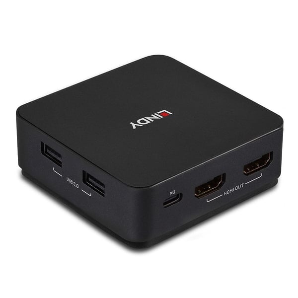 Lindy 42321 KVM-switchar Grå