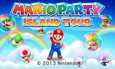 Nintendo Mario Party : Island Tour - Selects Tyska, Engelska, Spanska, Franska, Italienska, Nederländska, Portugisiska, Ryska Nintendo 3DS