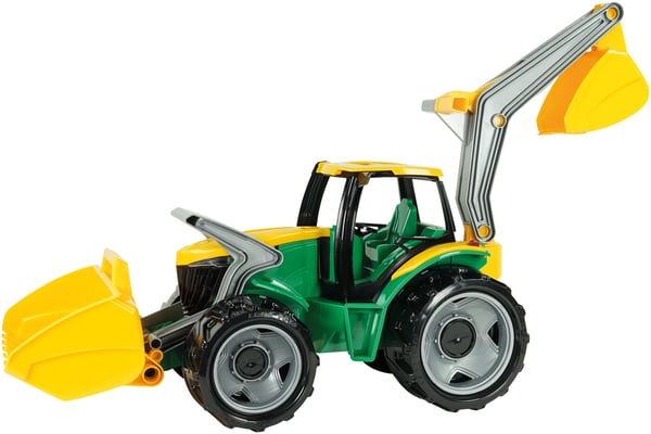 Lena GIGA TRUCKS Tractor with front loader & excavator