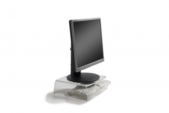 BakkerElkhuizen Q-riser 100 76,2 cm (30") Bord Transparent