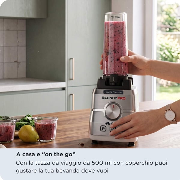 Ariete 00C057740AR0 blender 2 L Bordplade blender 1500 W Rustfrit stål