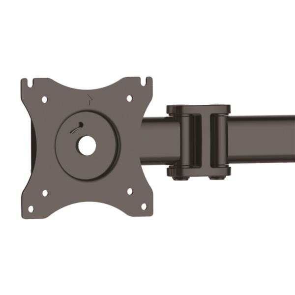 StarTech.com ARMBARQUAD monitorin kiinnike ja jalusta 68,6 cm (27") Vastaanotto Musta