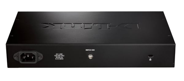 D-Link DGS-1016D/E netværksswitch Ikke administreret Sort, Metallic