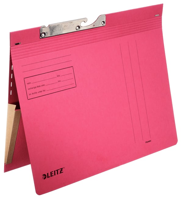 Leitz 20110025 hängmapp Kartong A4 Röd
