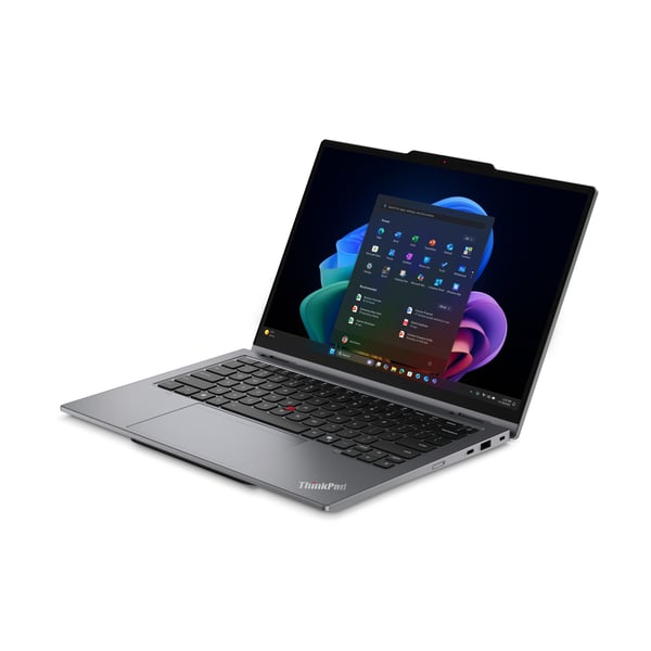 Lenovo ThinkPad X1 2-in-1 Gen 11 Aura Edition Copilot+ PC Intel Core Ultra 5 325 Hybrid (2-i-1) 35,6 cm (14") Berøringsskærm WUXGA 32 GB LPDDR5x-SDRAM 512 GB SSD Wi-Fi 7 (802.11be) Windows 11 Pro Spansk Grå