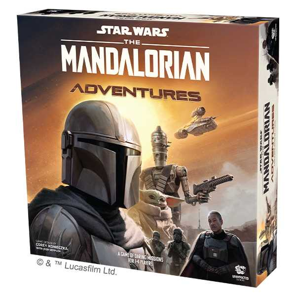Asmodee Star Wars The Mandalorian Adventures Brætspil