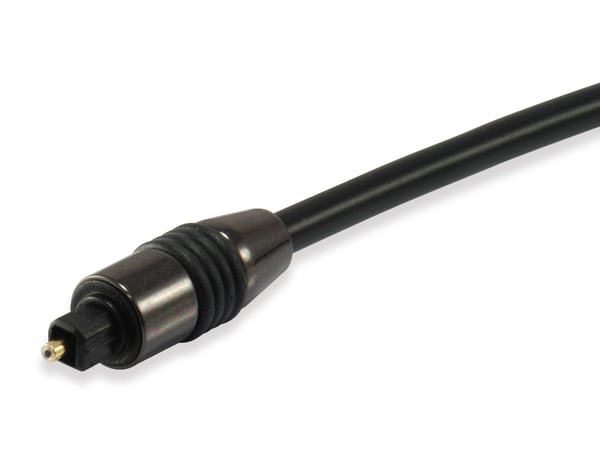 Equip 147922 ljudkabel 3 m Toslink Svart