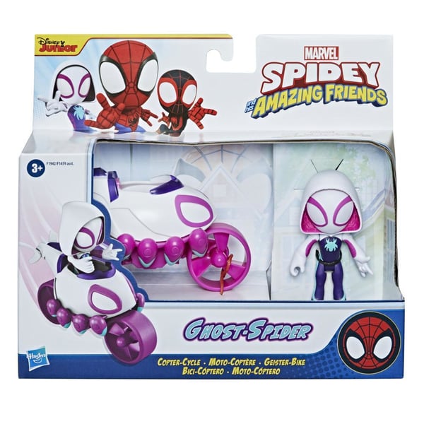 Hasbro Ghost-Spider and Copter-Cycle
