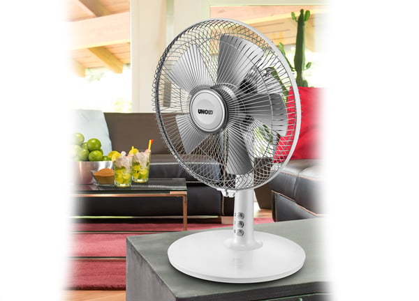 Unold 86810 ventilator Sølv, Hvid