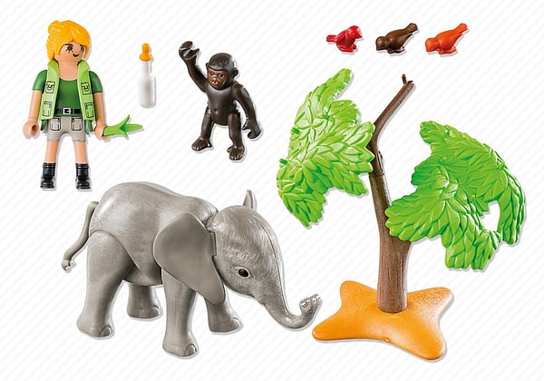 Playmobil Wild Life Carrying Case Wildlife