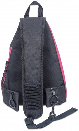 Manhattan Dashpack reppu Musta, Vaaleanpunainen PVC-muovi, Polyesteri