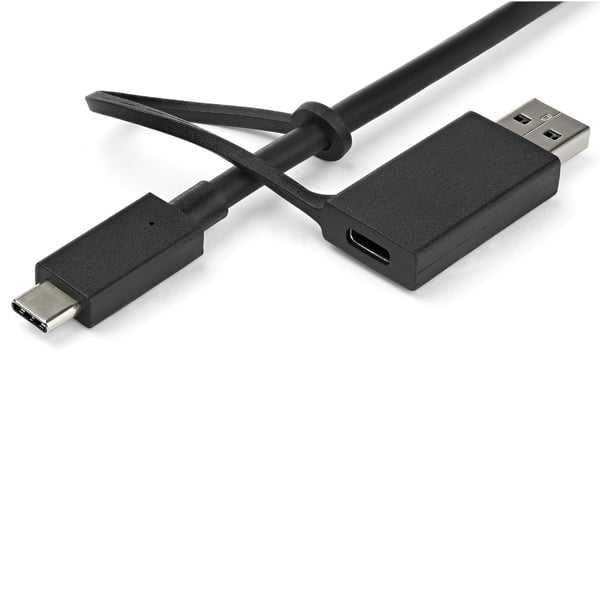 StarTech.com USB-A & USB-C Dockingstation - Hybrid Universal Laptop Dockingstation för dubbla skärmar