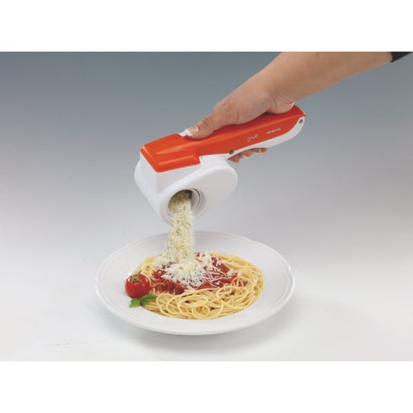 Ariete 0440/A1 Elektriske rivejern og spiralizer Elektrisk rivejern Orange, Hvid