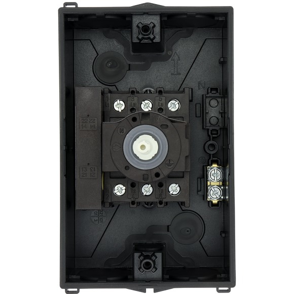 Eaton P1-25/I2-SI/HI11-SW Sicherheits Kiertokytkin 3P Musta, Valkoinen