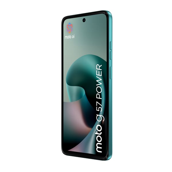 Motorola moto g57 power 17,1 cm (6.72") Kaksois-SIM Android 16.0 5G USB Type-C 12 GB 256 GB 7000 mAh Turkoosi
