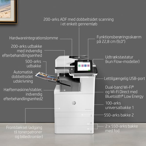 HP Color LaserJet Enterprise Flow MFP M776zs