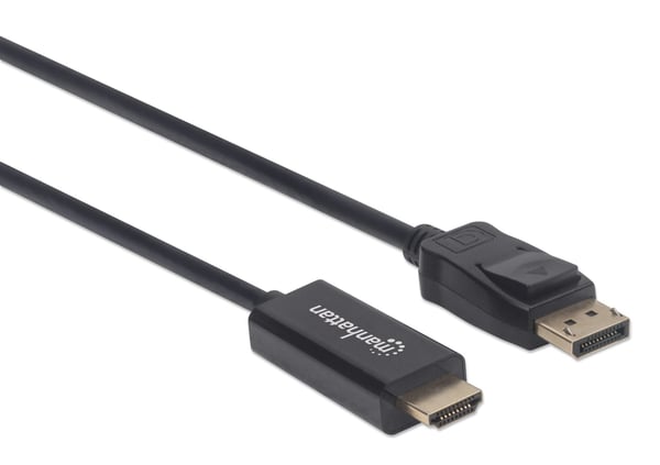 Manhattan 152679 videokaapeli-adapteri 1,8 m DisplayPort HDMI Musta