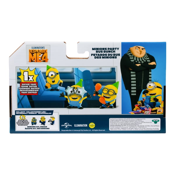 Moose Toys Despicable Me 4 - AVL Squad 4-pack