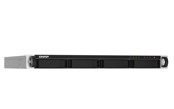 QNAP TS-432PXU NAS Rack (1U) Annapurna Labs Alpine AL-324 2 GB DDR4 0 TB QNAP Turbo System Svart