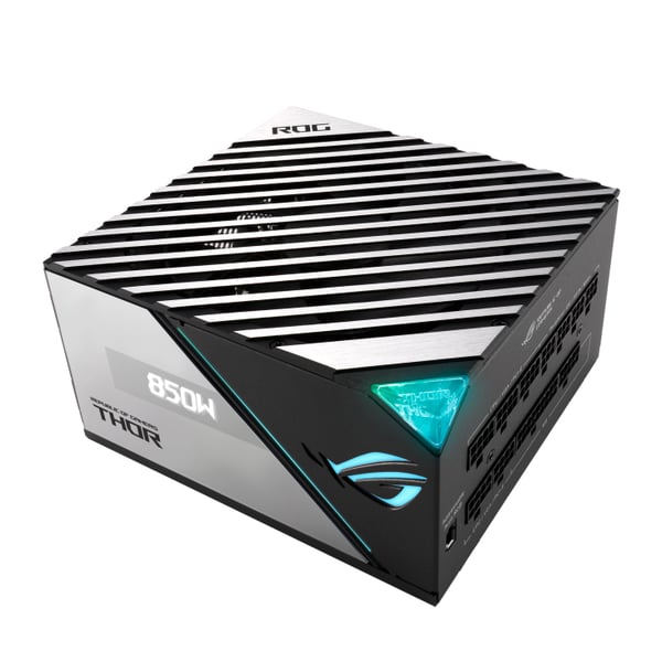 ASUS ROG THOR 850W Platinum II enhed til strømforsyning 20+4 pin ATX Sort, Blå, Grå