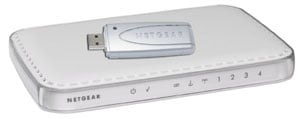 NETGEAR KIT Modem Router MIMO + USB Wireless MIMO trådlös router