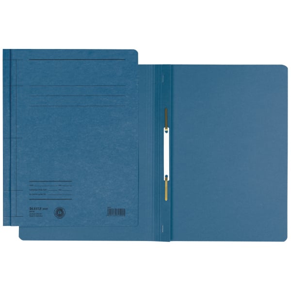 Leitz Cardboard binder, A4, blue ringbind Blå