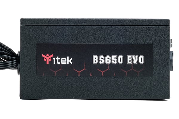 itek BS650 EVO enhed til strømforsyning 650 W 24-pin ATX ATX Sort