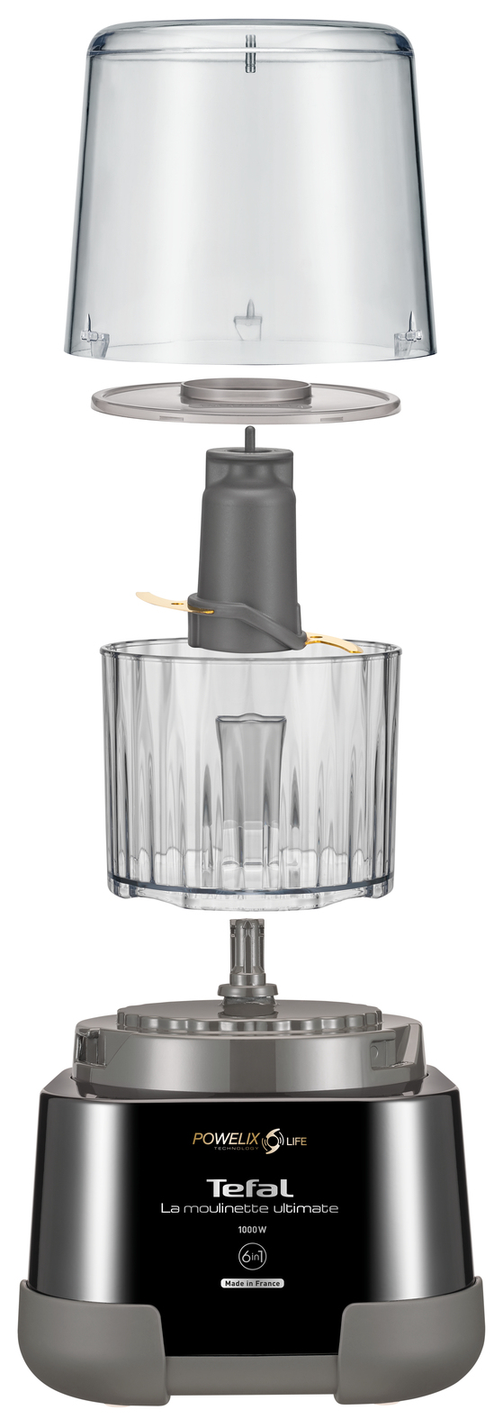 Moulinex DP8108 550 l 1000 W Svart