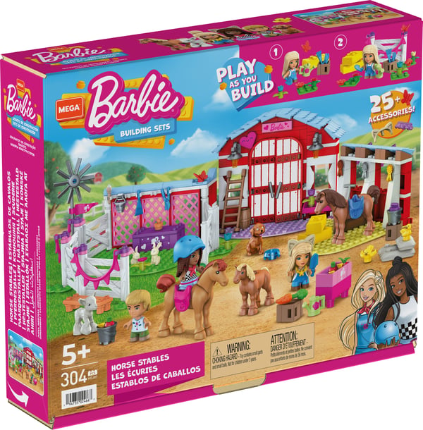 MEGA Barbie HDJ87 Byggleksak