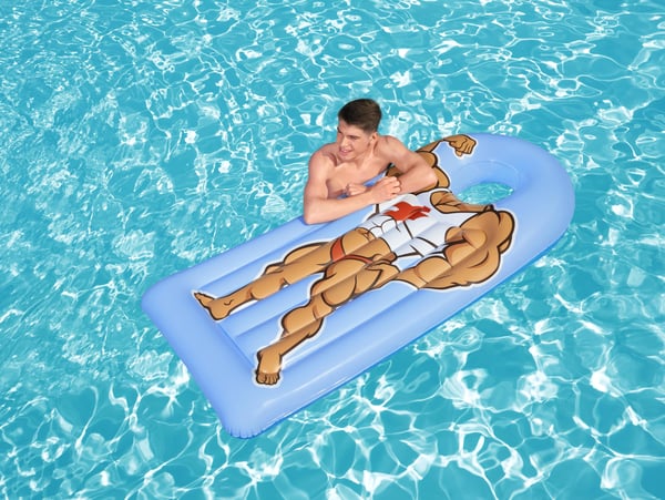 Bestway 43421 pool- och badmadrass Blå Bild PVC
