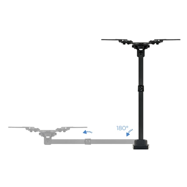 TooQ LP2142TNL-B TV-kiinnike 106,7 cm (42") Musta