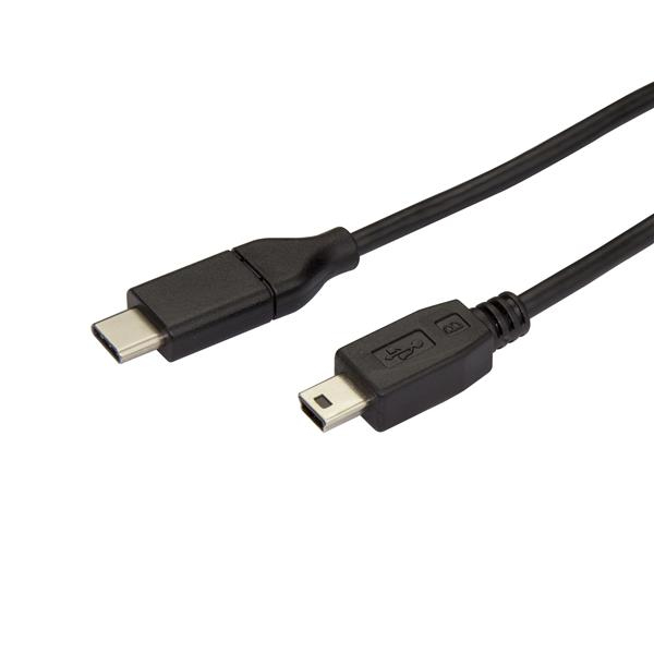 StarTech.com USB-C til Mini USB kabel - St/St - 2m - USB 2.0 - USB C til USB Mini - USB Type C til Min