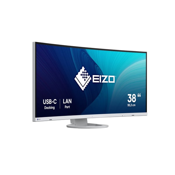 EIZO FlexScan EV3895-WT platta pc-skärmar 95,2 cm (37.5") 3840 x 1600 pixlar UltraWide Quad HD+ LCD Vit