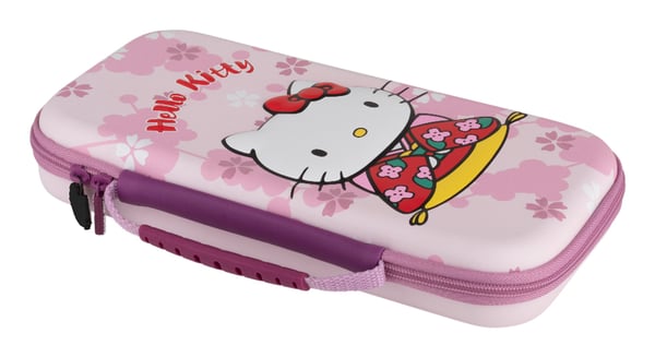 Konix 00149000001 kannettavan pelikonsolin suojakotelo Hardshell case -kotelo Nintendo Monivärinen, Vaaleanpunainen