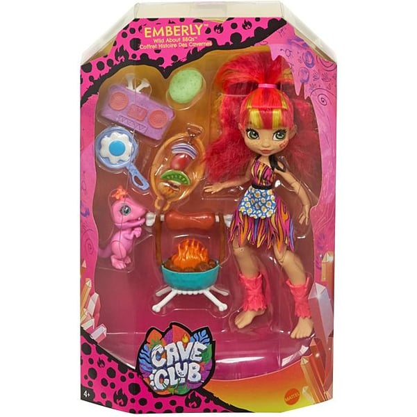 Enchantimals Cave Club Wild About BBQs with Emberly