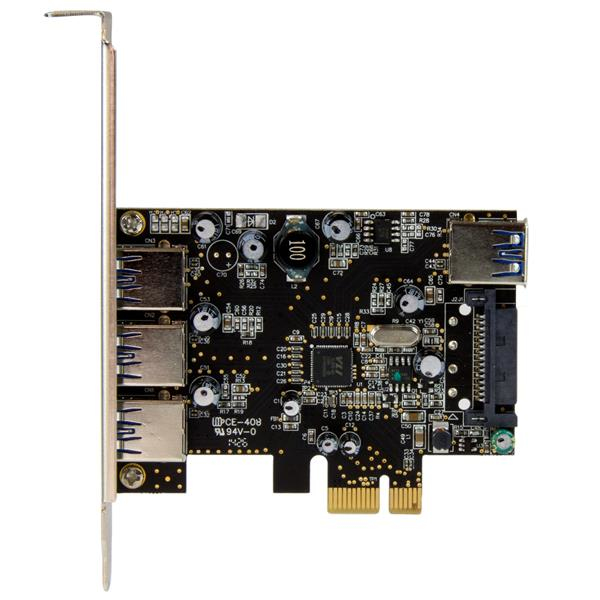 StarTech.com PEXUSB3S42 liitäntäkortti/-sovitin Sisäinen USB 3.2 Gen 1 (3.1 Gen 1)