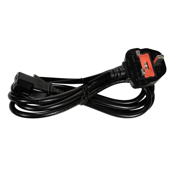 LogiLink CP121 el-ledning Sort 1,8 m BS 1363 IEC C13