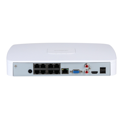 Dahua Technology Lite NVR2108-8P-4KS3 nätverksvideobandspelare (NVR) 1U Vit