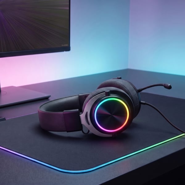 Mars Gaming MHFORGE kuulokkeet ja kuulokemikrofoni Langallinen Pääpanta Pelaaminen USB Type-C / USB Type-A Musta