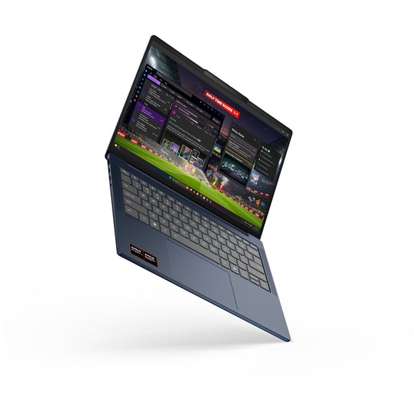 Lenovo IdeaPad Slim 5 14AGP11 Copilot+ PC AMD Ryzen AI 5 430 Bärbar dator 35,6 cm (14") WUXGA 16 GB DDR5-SDRAM 512 GB SSD Wi-Fi 7 (802.11be) Windows 11 Home Blå tyska