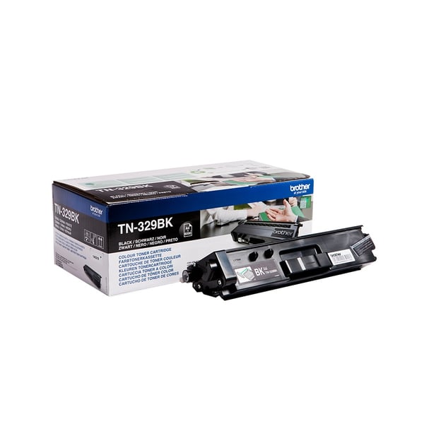 Brother TN-329BKP tonerpatron 1 stk Original Sort