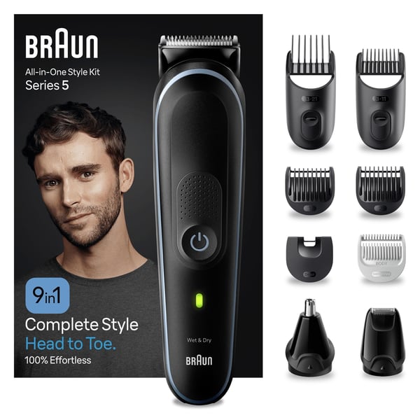 Braun MGK5411 Svart, Blå Litium
