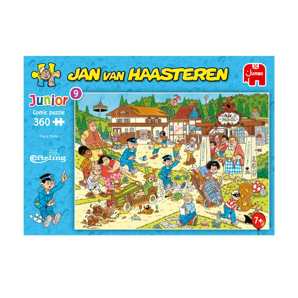 Jan van Haasteren - Junior 9 Efteling Max & Moritz (360 pieces)