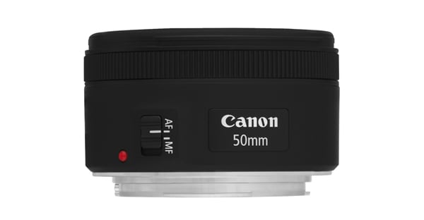 Canon EF 50mm f/1.8 STM MILC/SLR Vakio-objektiivi Musta