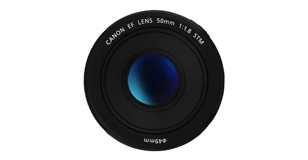 Canon EF 50mm f/1.8 STM MILC/SLR Vakio-objektiivi Musta